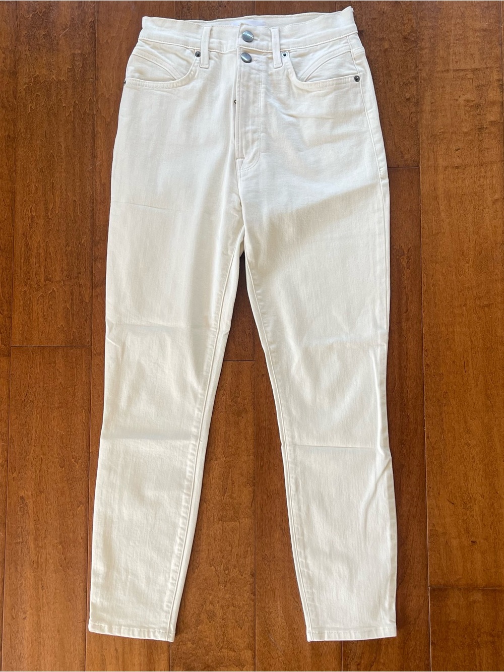 FRAME DENIM JEANS MOSAIC ALI HIGH RISE CIGARETTE SIZE 27